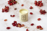 Grape Candle Made with Vegetable Wax (180gr)